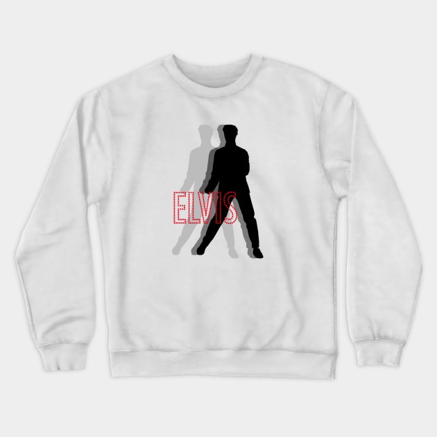 Elvis Presley Crewneck Sweatshirt by ninoladesign